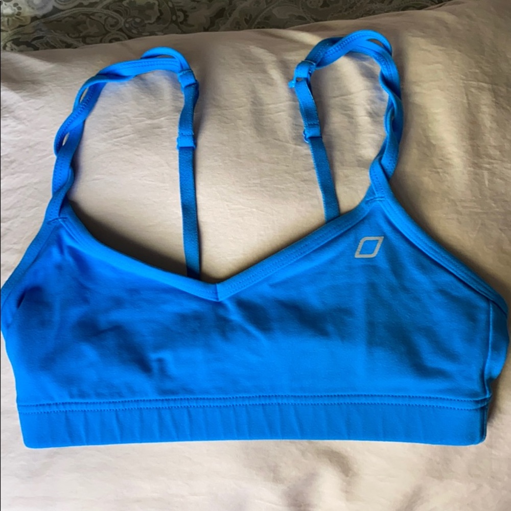 Lorna Jane Low Impact Blue Bra